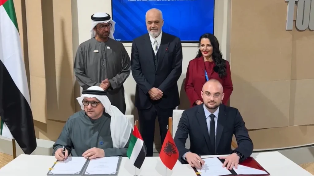 nenshkruhet marreveshja energjeetike mes emirateve te bashkuara dhe shqiperise