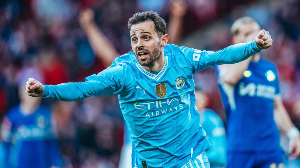 Bernardo Silva bëhet kapiten i Manchester Cityt
