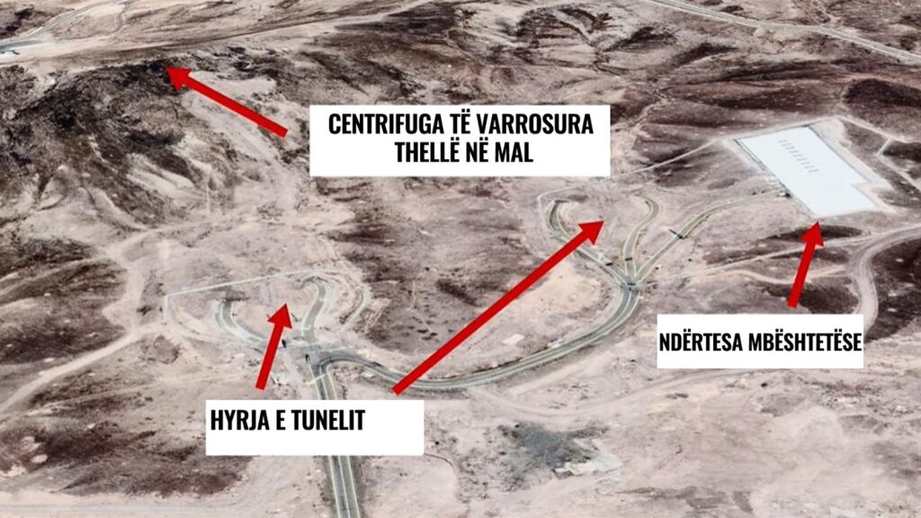 I ndërtuar brenda një mali dhe i përforcuar kundër bombave që shkatërrojnë bunkerët, ç’dihet për centralin bërthamor Fordow të Iranit