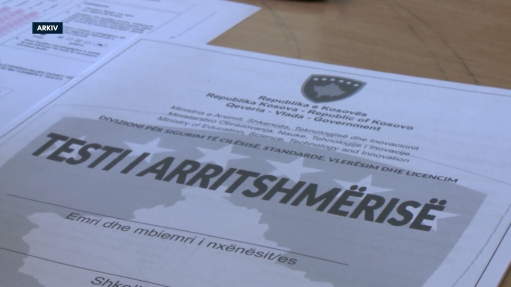 Sot mbahet Testi i Arritshmërisë në Kosovë, MASHT paralajmëron masa kundër kopjimit
