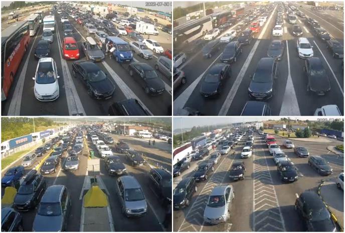 Kolonat e gjata në pikat kufitare, mërgimtarët nisin pushimet dimërore